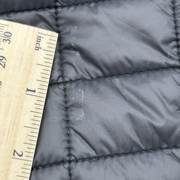 LITTLE DONKEY ANDY Skirt M Black Quilted Active Mini Skirt Zip Pocket Stretch - Picture 8 of 11